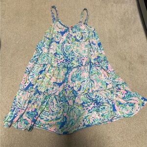 Lilly Pulitzer Loro Swing Dress Multi Dream Team Small
